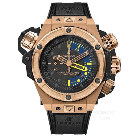 Hublot King Power Oceanographic 1000 18k Rose Gold 200 .